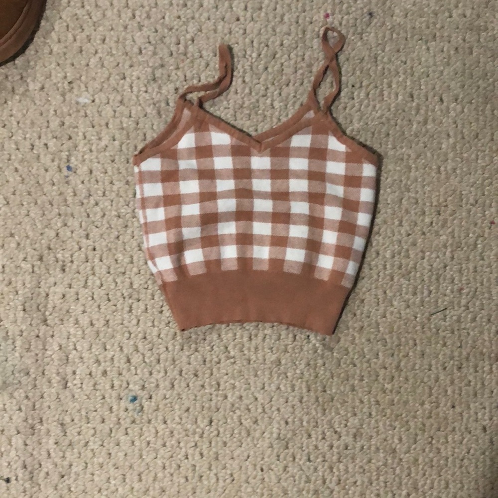 Crop top small spaghetti strap